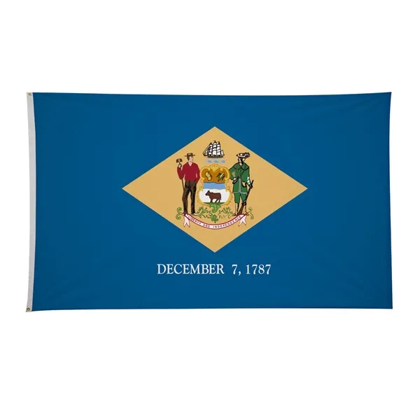 6' x 10' state flag made of nylon with a snow-white... from ASI 87188 Showdown Displays