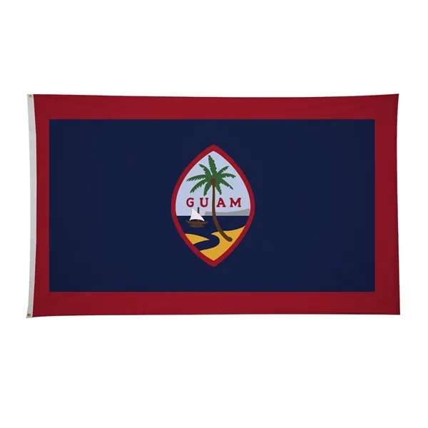 6' x 10' state flag made of nylon with a snow-white... from ASI 87188 Showdown Displays