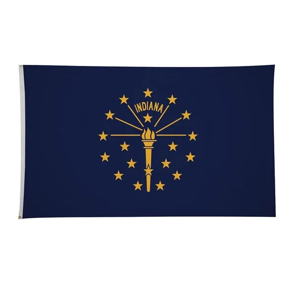 6' x 10' state flag made of nylon with a snow-white... from ASI 87188 Showdown Displays