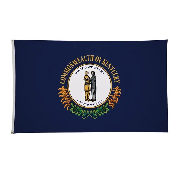 6' x 10' state flag made of nylon with a snow-white... from ASI 87188 Showdown Displays