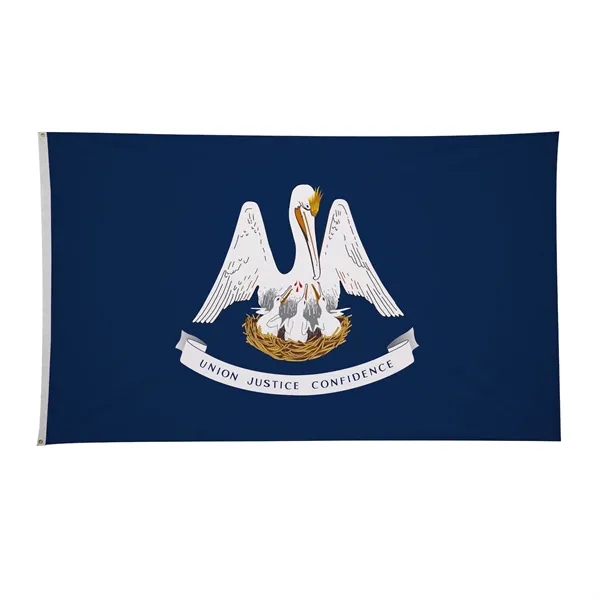 6' x 10' state flag made of nylon with a snow-white... from ASI 87188 Showdown Displays