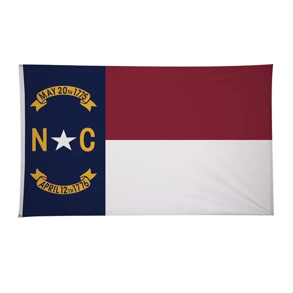 6' x 10' state flag made of nylon with a snow-white... from ASI 87188 Showdown Displays