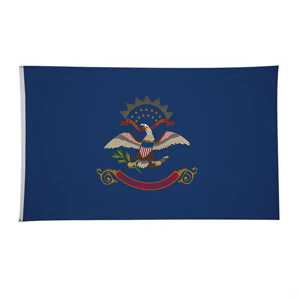 6' x 10' state flag made of nylon with a snow-white... from ASI 87188 Showdown Displays