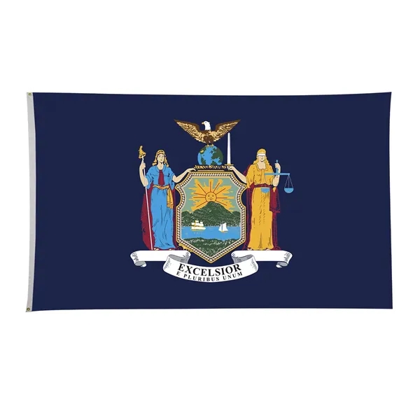 6' x 10' state flag made of nylon with a snow-white... from ASI 87188 Showdown Displays