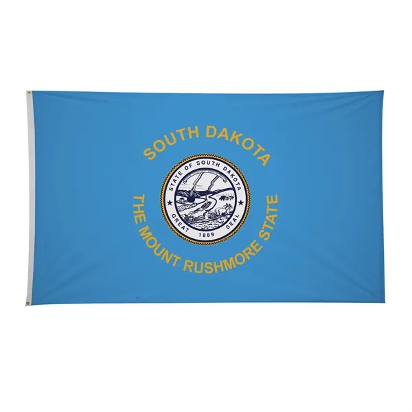 6' x 10' state flag made of nylon with a snow-white... from ASI 87188 Showdown Displays