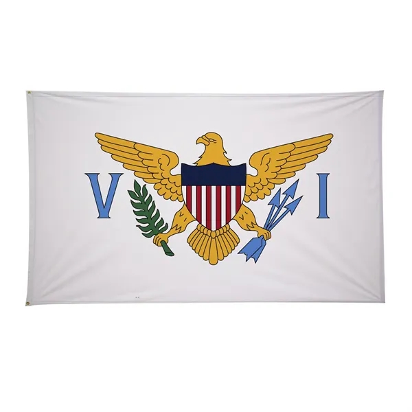 6' x 10' state flag made of nylon with a snow-white... from ASI 87188 Showdown Displays