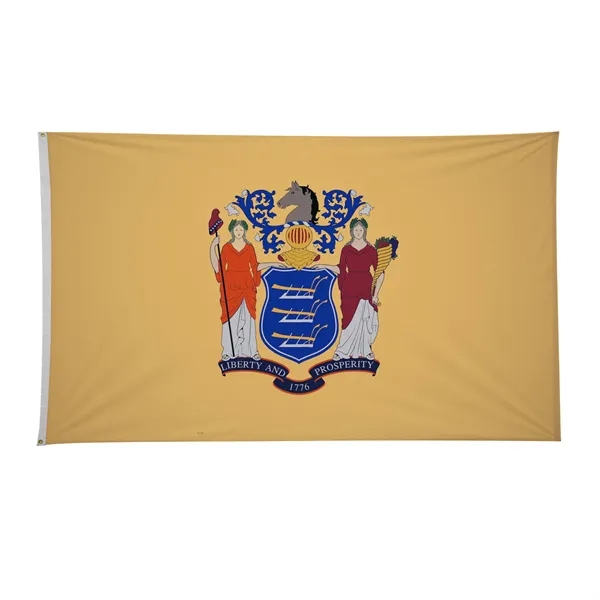 6' x 10' state flag made of nylon with a snow-white... from ASI 87188 Showdown Displays