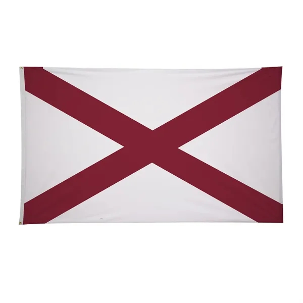 6' x 10' state flag made of nylon with a snow-white... from ASI 87188 Showdown Displays
