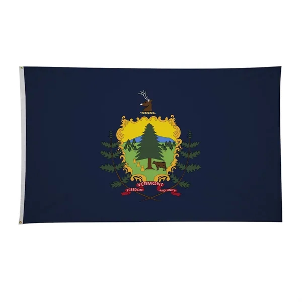 6' x 10' state flag made of nylon with a snow-white... from ASI 87188 Showdown Displays