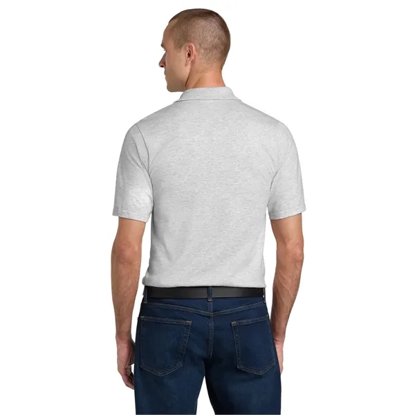 JERZEES -SpotShield 5.6-Ounce Jersey Knit Sport Shirt wit...... from ASI 84863 SanMar