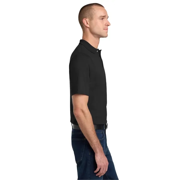 JERZEES -SpotShield 5.6-Ounce Jersey Knit Sport Shirt wit...... from ASI 84863 SanMar