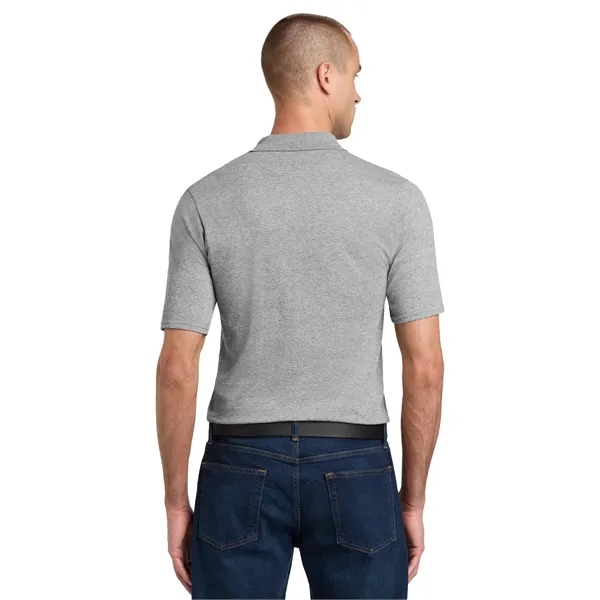 JERZEES -SpotShield 5.6-Ounce Jersey Knit Sport Shirt wit...... from ASI 84863 SanMar