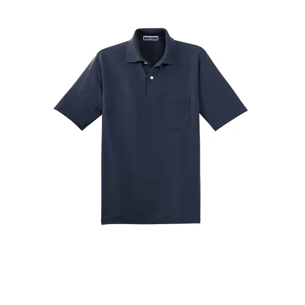 JERZEES -SpotShield 5.6-Ounce Jersey Knit Sport Shirt wit...... from ASI 84863 SanMar