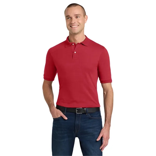 JERZEES - SpotShield 5.6-Ounce Jersey Knit Sport Shirt... from ASI 84863 SanMar