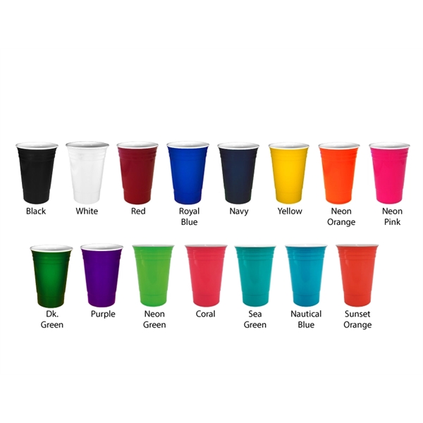 Double wall insulated cup for hot or cold beverages.... from ASI 92868 US Poly Enterprise Inc / The Poly Line