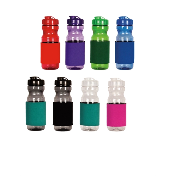 24 Oz. Super Sipper Bottle with Sublimated Sleeve.... from ASI 92868 US Poly Enterprise Inc / The Poly Line