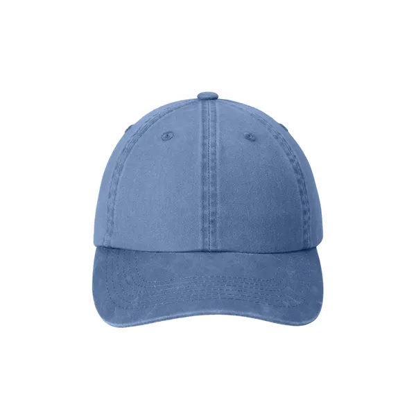 Garment-washed unstructured cotton cap with adjustable buckle closure and relaxed fit,... from ASI 72657 Active Life Promo / Active Life