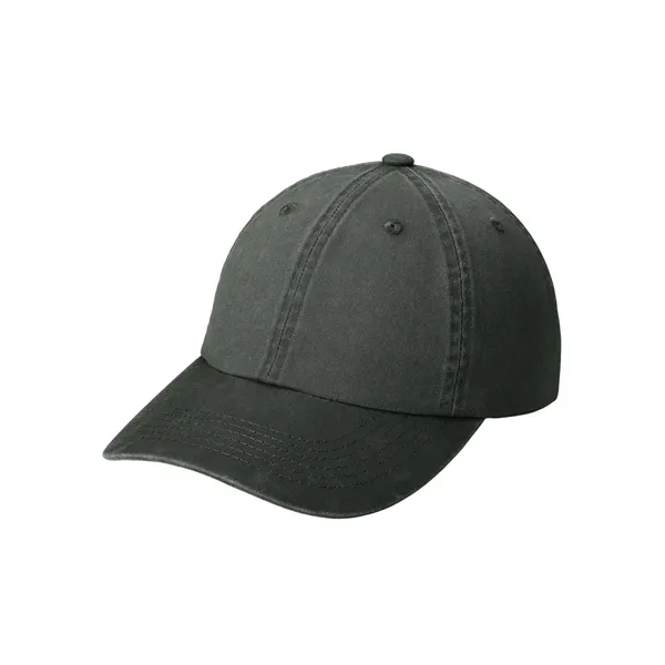 Garment-washed unstructured cotton cap with adjustable buckle closure and relaxed fit,... from ASI 72657 Active Life Promo / Active Life