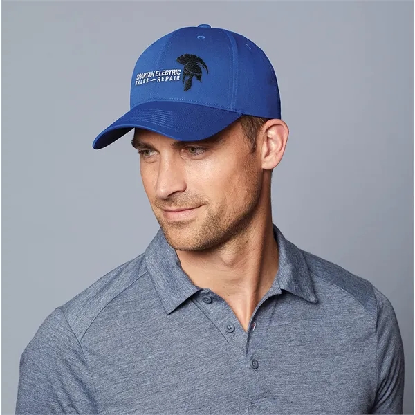 C801 structured snapback cap with durable twill, breathable comfort, and adjustable... from ASI 72657 Active Life Promo / Active Life