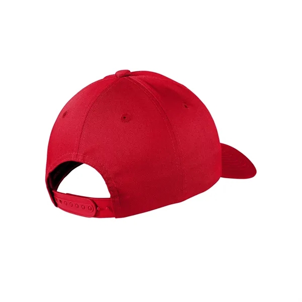 C801 structured snapback cap with durable twill, breathable comfort, and adjustable... from ASI 72657 Active Life Promo / Active Life