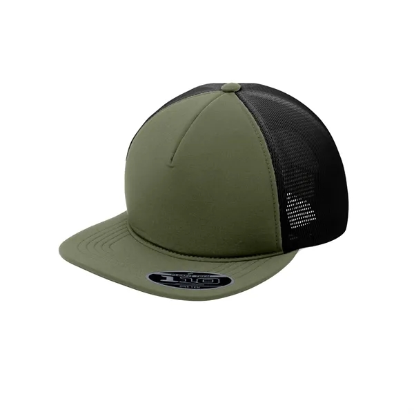 Structured foam cap with mesh panels, Flexfit 110 stretch, foldable brim,... from ASI 72657 Active Life Promo / Active Life