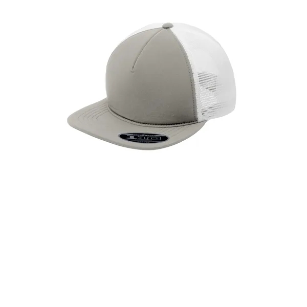 Structured foam cap with mesh panels, Flexfit 110 stretch, foldable brim,... from ASI 72657 Active Life Promo / Active Life