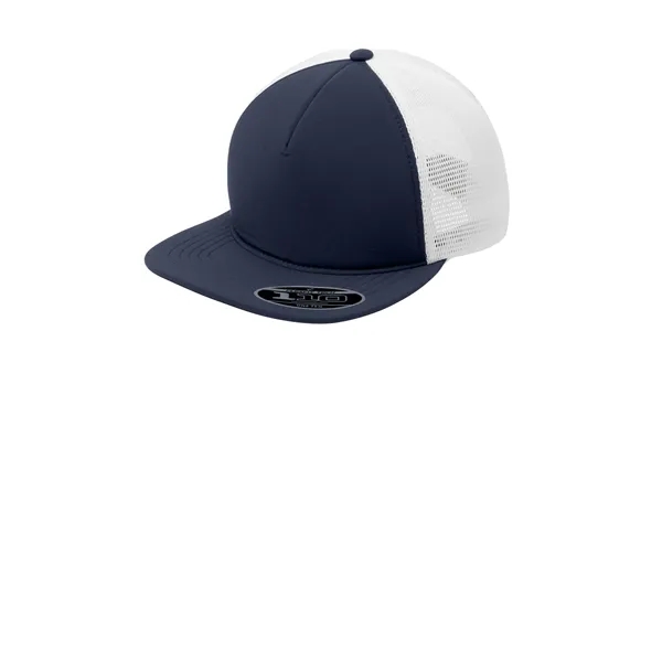 Structured foam cap with mesh panels, Flexfit 110 stretch, foldable brim,... from ASI 72657 Active Life Promo / Active Life