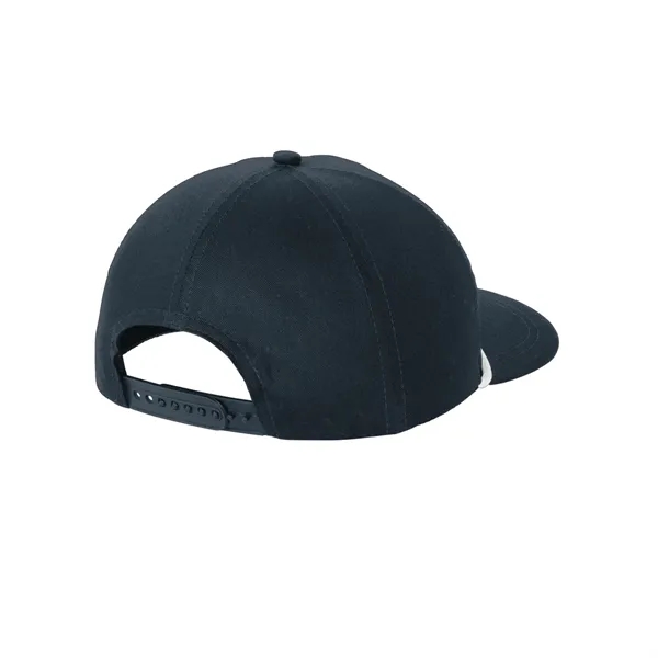 Retro-inspired 5-panel cap with rope detail, breathable mesh, and flip-down front... from ASI 72657 Active Life Promo / Active Life
