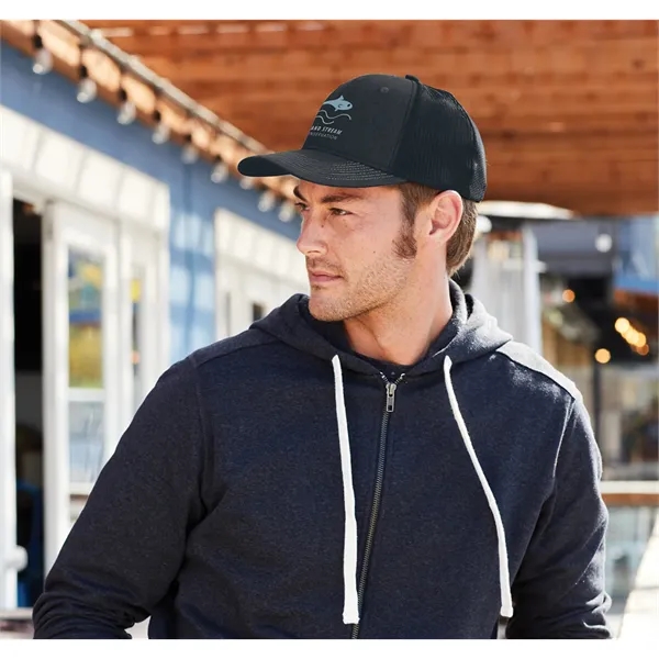 C112ECO recycled trucker cap with mesh back and snapback fit-great for... from ASI 72657 Active Life Promo / Active Life