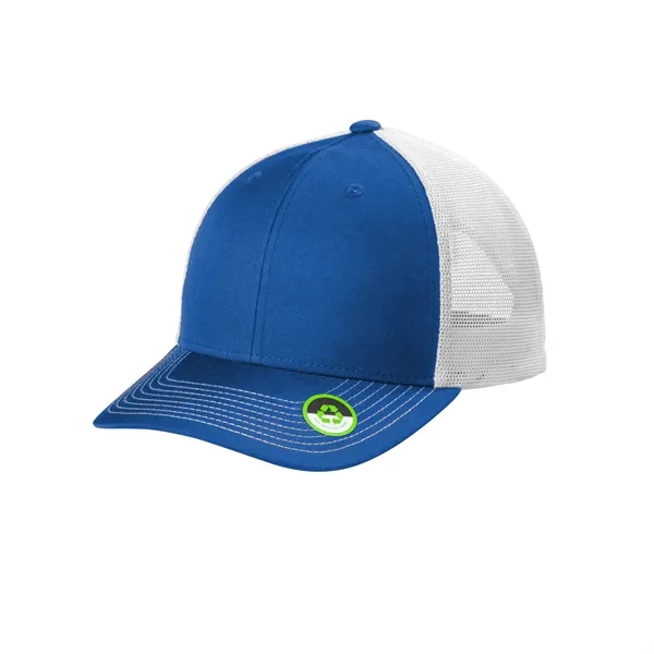 C112ECO recycled trucker cap with mesh back and snapback fit-great for... from ASI 72657 Active Life Promo / Active Life