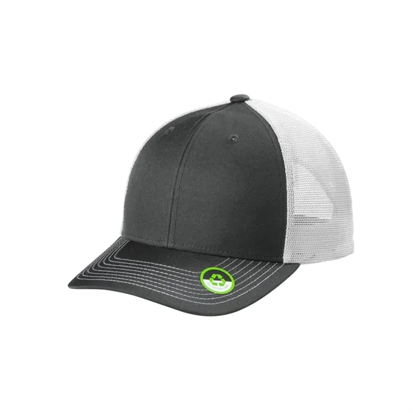 C112ECO recycled trucker cap with mesh back and snapback fit-great for... from ASI 72657 Active Life Promo / Active Life
