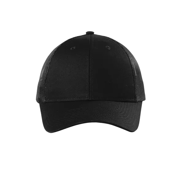 Structured low-profile trucker cap with breathable mesh, snapback fit, and solid... from ASI 72657 Active Life Promo / Active Life