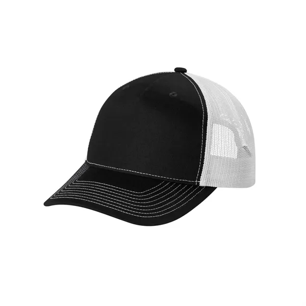Classic five-panel trucker cap with breathable mesh, adjustable fit, and wide... from ASI 72657 Active Life Promo / Active Life
