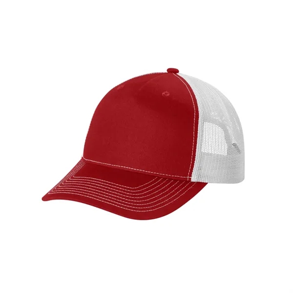 Classic five-panel trucker cap with breathable mesh, adjustable fit, and wide... from ASI 72657 Active Life Promo / Active Life