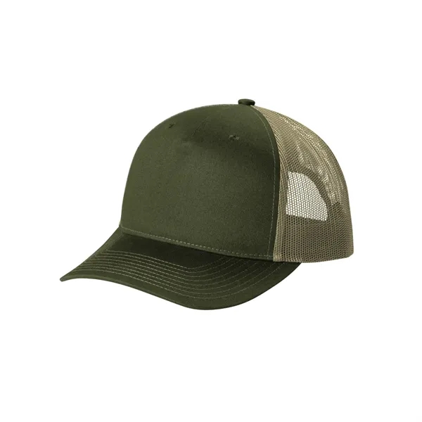 Classic five-panel trucker cap with breathable mesh, adjustable fit, and wide... from ASI 72657 Active Life Promo / Active Life