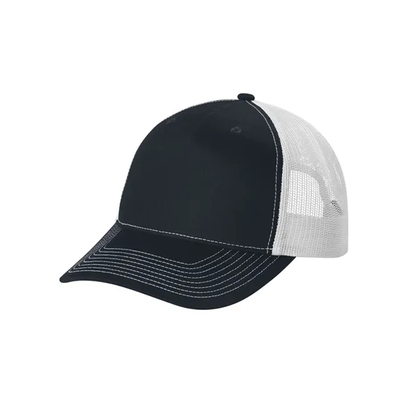 Classic five-panel trucker cap with breathable mesh, adjustable fit, and wide... from ASI 72657 Active Life Promo / Active Life