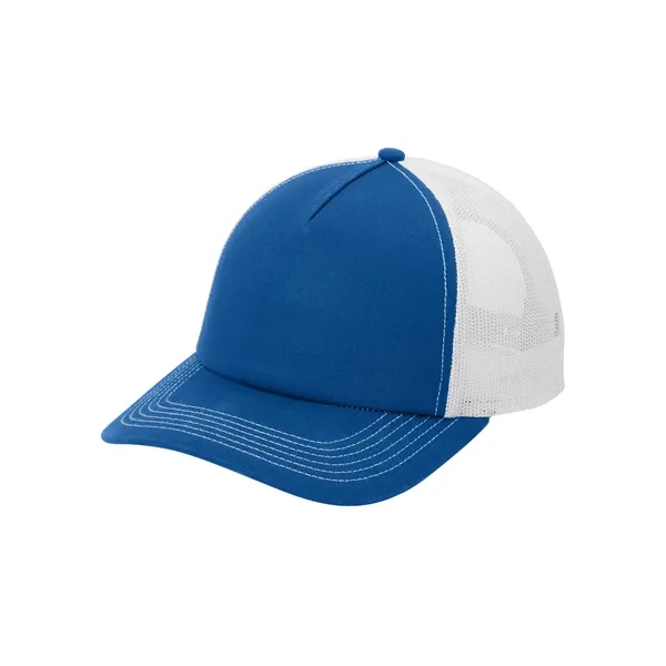 Classic low-profile trucker cap with breathable mesh and snapback closure, perfect... from ASI 72657 Active Life Promo / Active Life