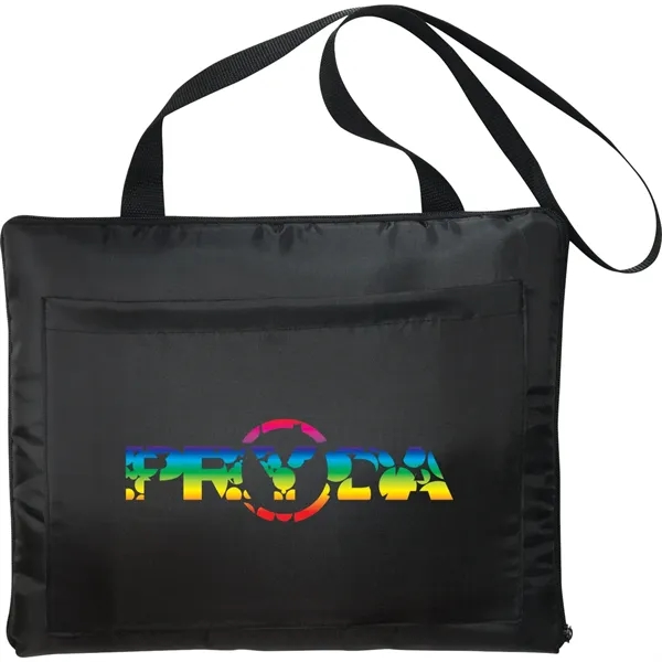 50" x 60" blanket that folds into a 13" x 11"... from ASI 66887 PCNA / Leeds