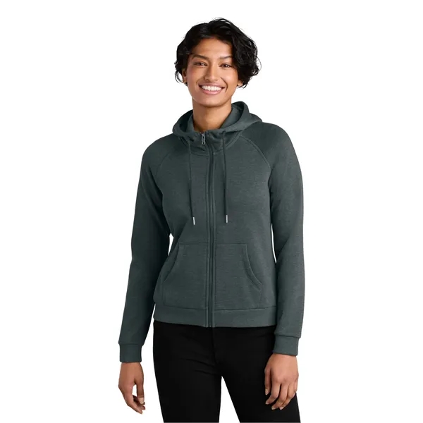 Allmade Women's Organic CVC Fleece Full-Zip Hoodie... from ASI 84863 SanMar