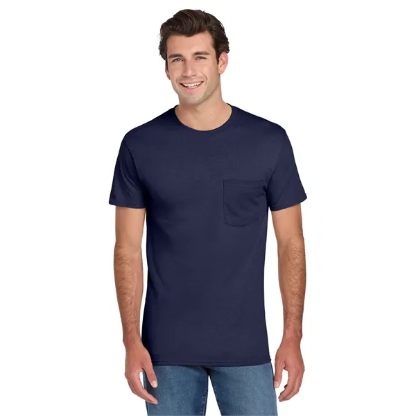JERZEES - Dri-Power Active 50/50 Cotton/Poly Pocket T-Shirt.... from ASI 84863 SanMar