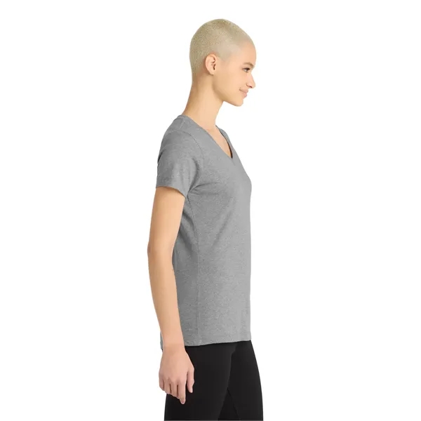 District Women's Perfect Blend V-Neck Tee.... from ASI 84863 SanMar
