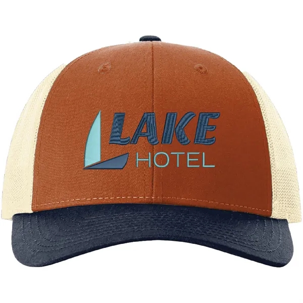 115 classic trucker cap style built with the Richardson quality you've... from ASI 74601 Calico