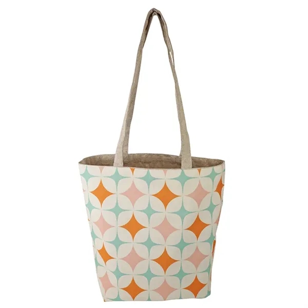 Reversible Colored Tweed Cotton Tote... from ASI 67557 LimeLight Ent / Limelight USA