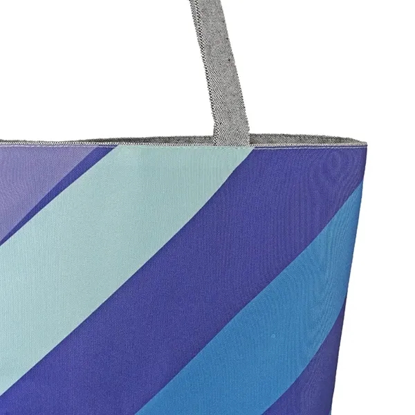 Reversible Colored Tweed Cotton Tote... from ASI 67557 LimeLight Ent / Limelight USA