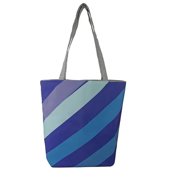 Reversible Colored Tweed Cotton Tote... from ASI 67557 LimeLight Ent / Limelight USA