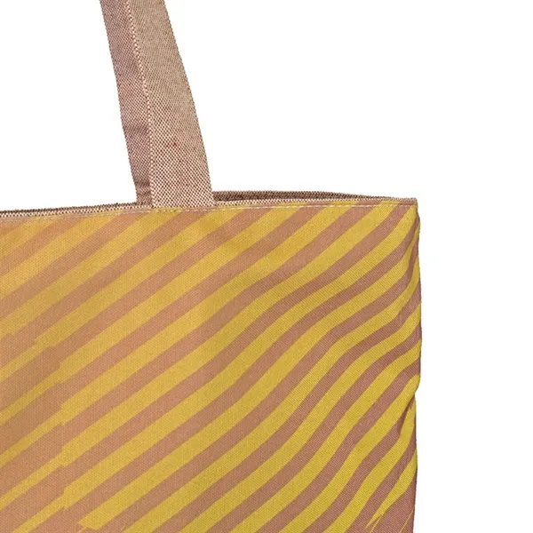 Reversible Colored Tweed Cotton Tote... from ASI 67557 LimeLight Ent / Limelight USA