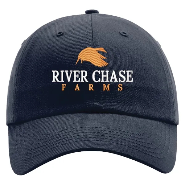 Richardson R65 Casual Twill snapback six-panel snapback hat with embroidery and... from ASI 74601 Calico