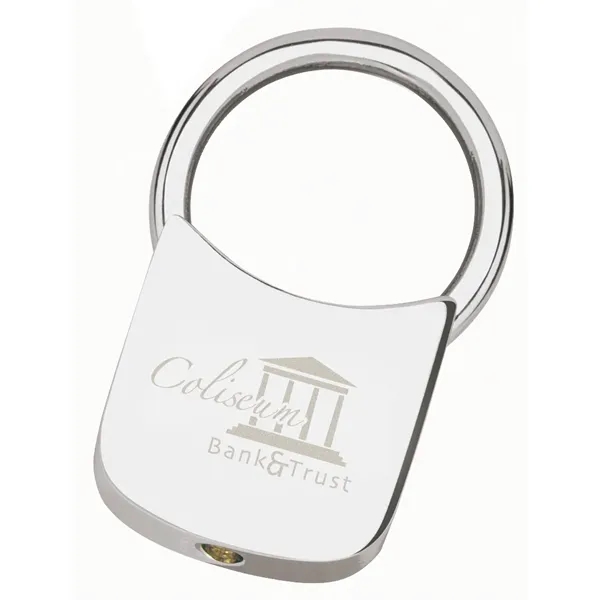 Silver Twist-Lock Keyholder... from ASI 40480 Koozie Group / Norwood