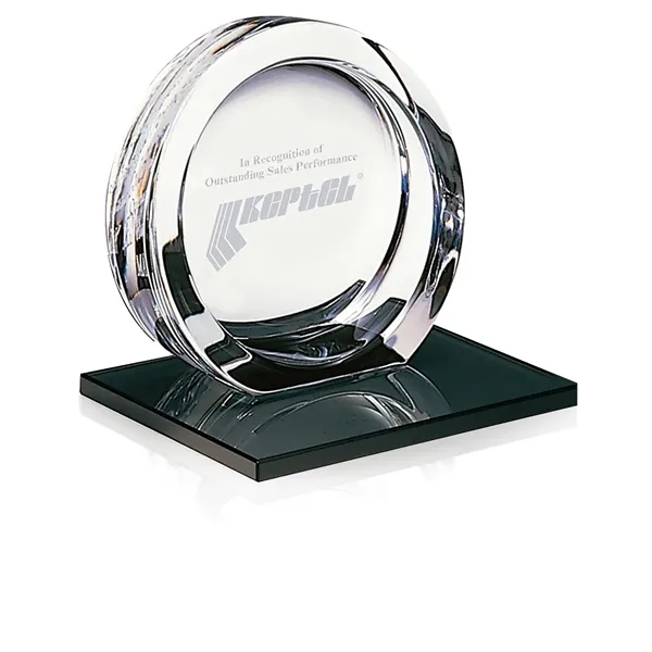 High Tech Award on Black Glass Base - Large... from ASI 40480 Koozie Group / Norwood