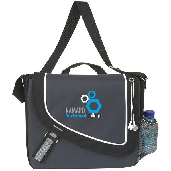 A Step Ahead Messenger... from ASI 40480 Koozie Group / Norwood